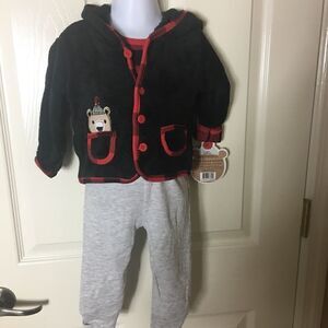 LITTLE BEGINNINGS 3 Pc Set 6/9 Months